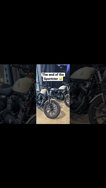 The last of the Sportsters. #harleydavidson #sportster #motorcycle