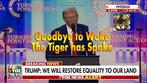 TRUMP - WOKE is BULLSHIT - The Eye of the Tiger Edition