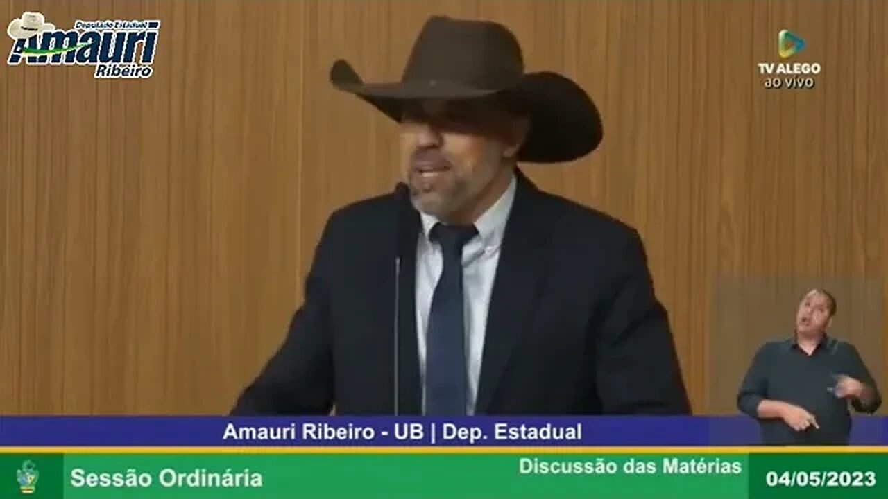 Dep Amauri Ribeiro - deixa petista irritado falando a verdade