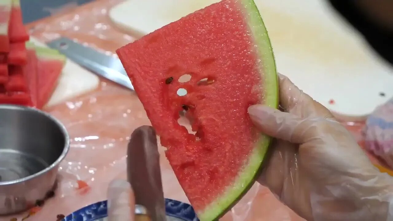 Watermelon Popsicle, Mango Popsicle, Mung Bean Popsicle