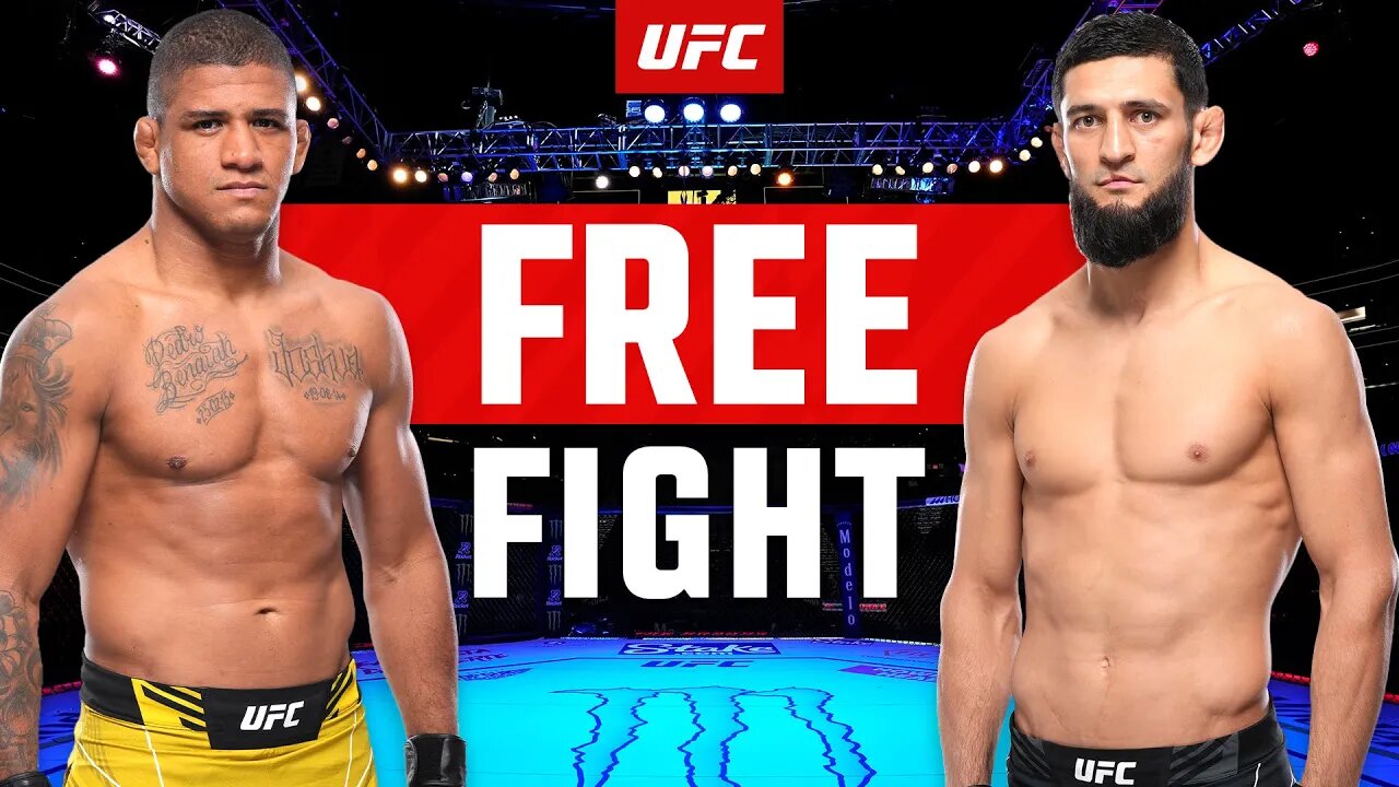 Khamzat Chimaev vs Gilbert Burns | FREE FIGHT | UFC 294