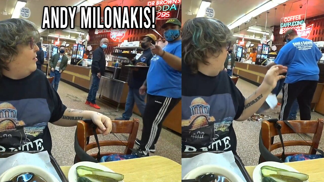 Andy Milonakis causes CHAOS in Diner!