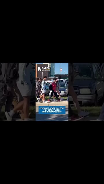 Pennsylvania high school students stage a WALKOUT to protest the district's woke bathroom policies.