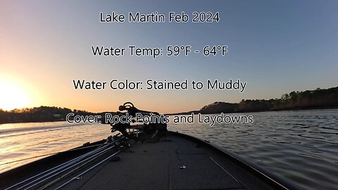 Lake Martin BFL Practice & Tournament February 2024