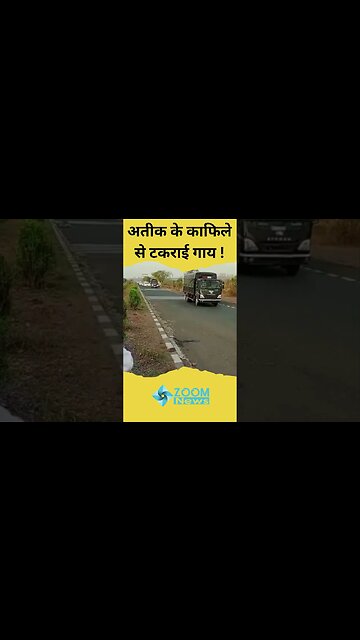 Atique Ahmed Shifting: अतीक अहमद को प्रयागराज लाते वक्त काफिले से टकराई गाय!