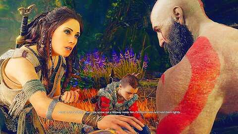 How Kratos & Atreus Met Freya - God of War