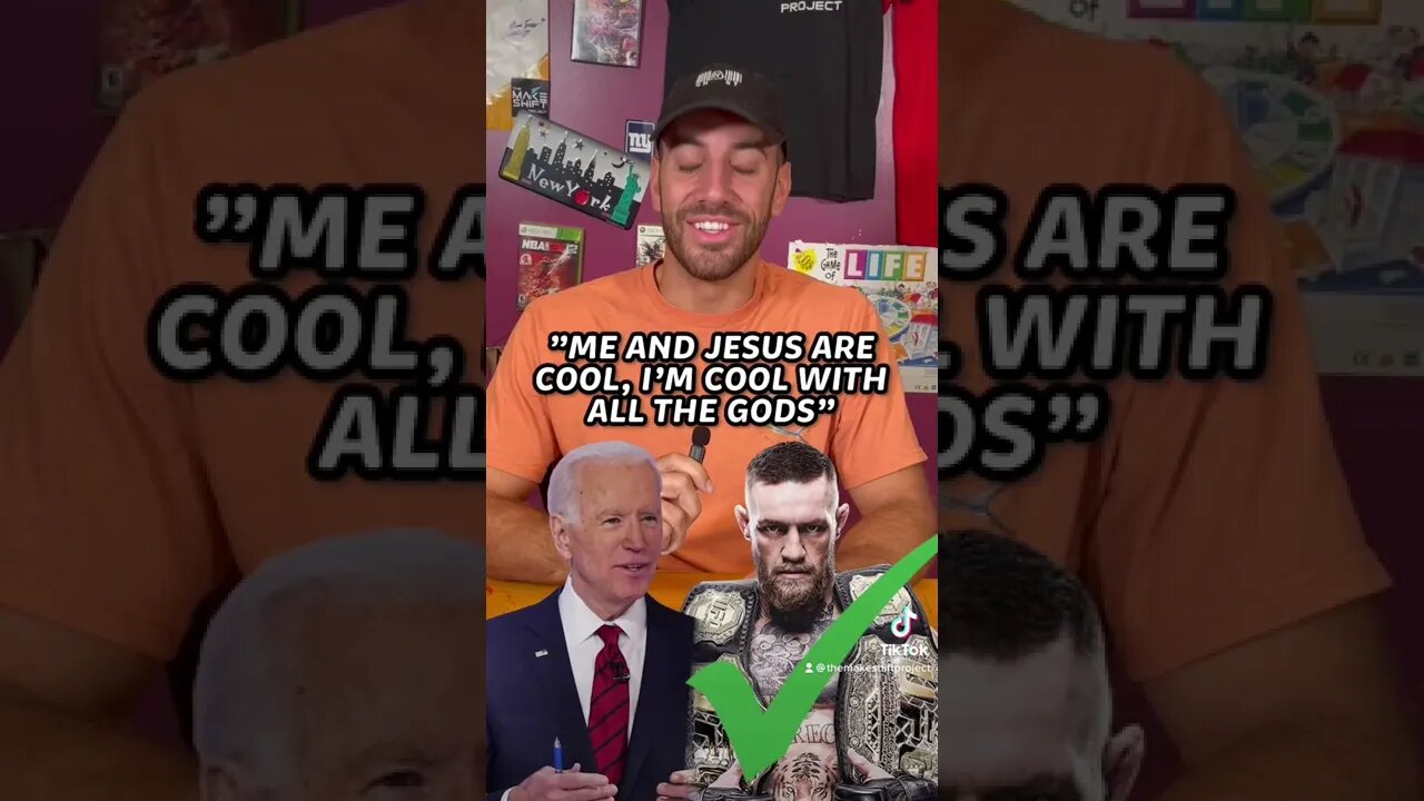 Who Said It?! Conor McGregor or Joe Biden? #fyp #whosaidit #joebiden #conormcgregor #speech #quotes