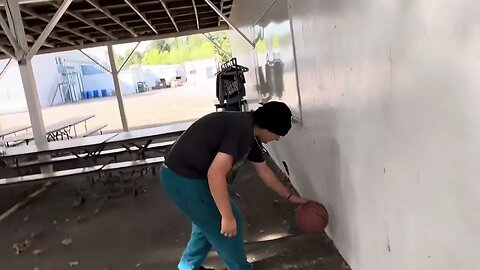 Yung Paul Shooting Hoops (Basketball)