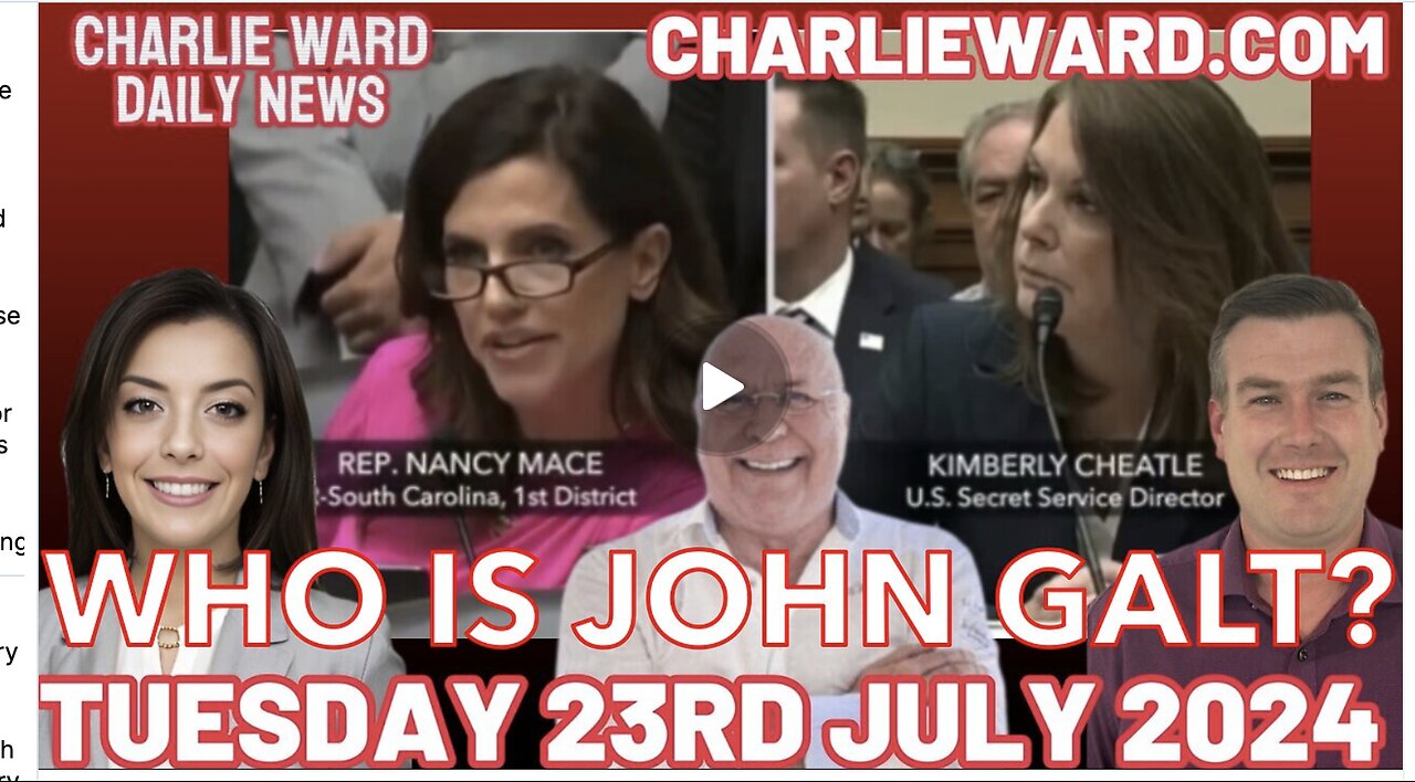 CHARLIE WARD DAILY NEWS BRIEF-THE BIDEN DEBACLE. TY JGANON, SGANON