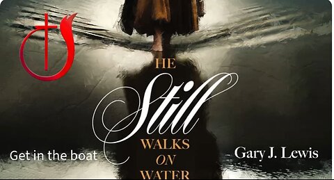 He still walks on water