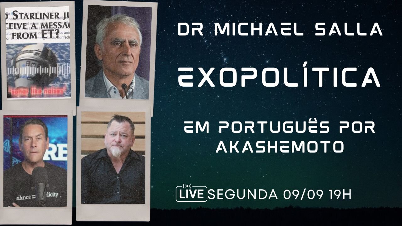 Exopolítica Dr Michael Salla, Semana 9 Set 2024 - EM PORTUGUÊS