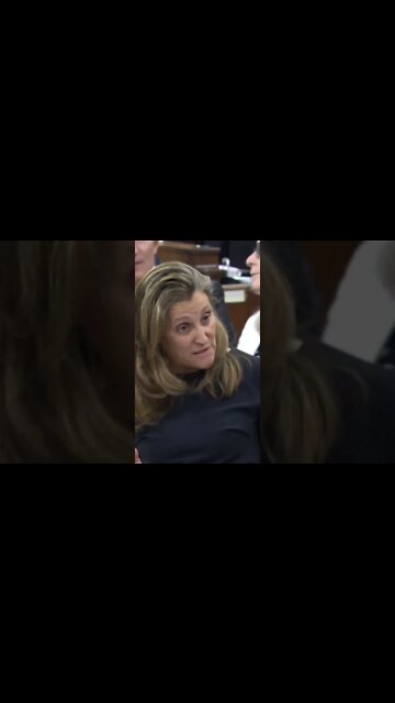 Chrystia Freeland IS FULL OF 💩