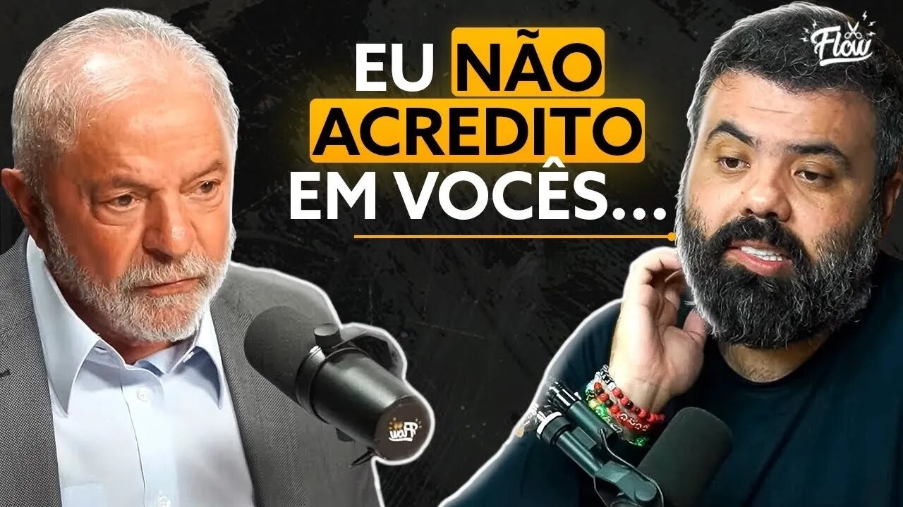 IGOR sendo SINCERO com LULA