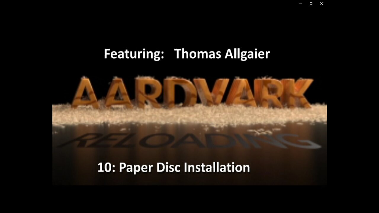 Reloading Primers 10 - Paper Disc Installation