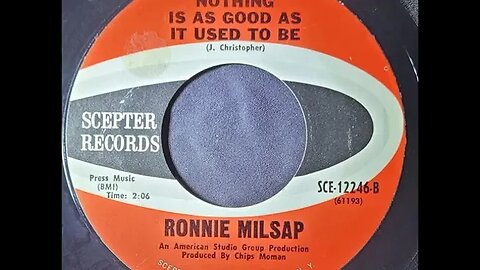 Ronnie Milsap - Nothing is As Good As It Used to Be