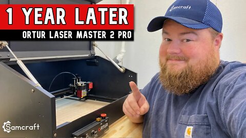 Non-Stop BUSINESS Use for ONE YEAR! Ortur Laser Master 2 Pro Review & Custom Grid Wasteboard