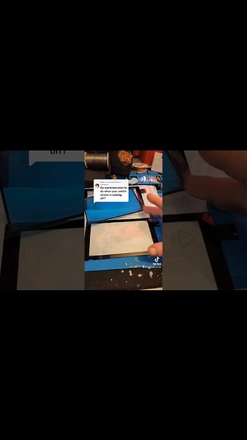 Switch digitizer replacement #nintendoswitch #consolegaming #nintendoswitchaccessories #nintendooled