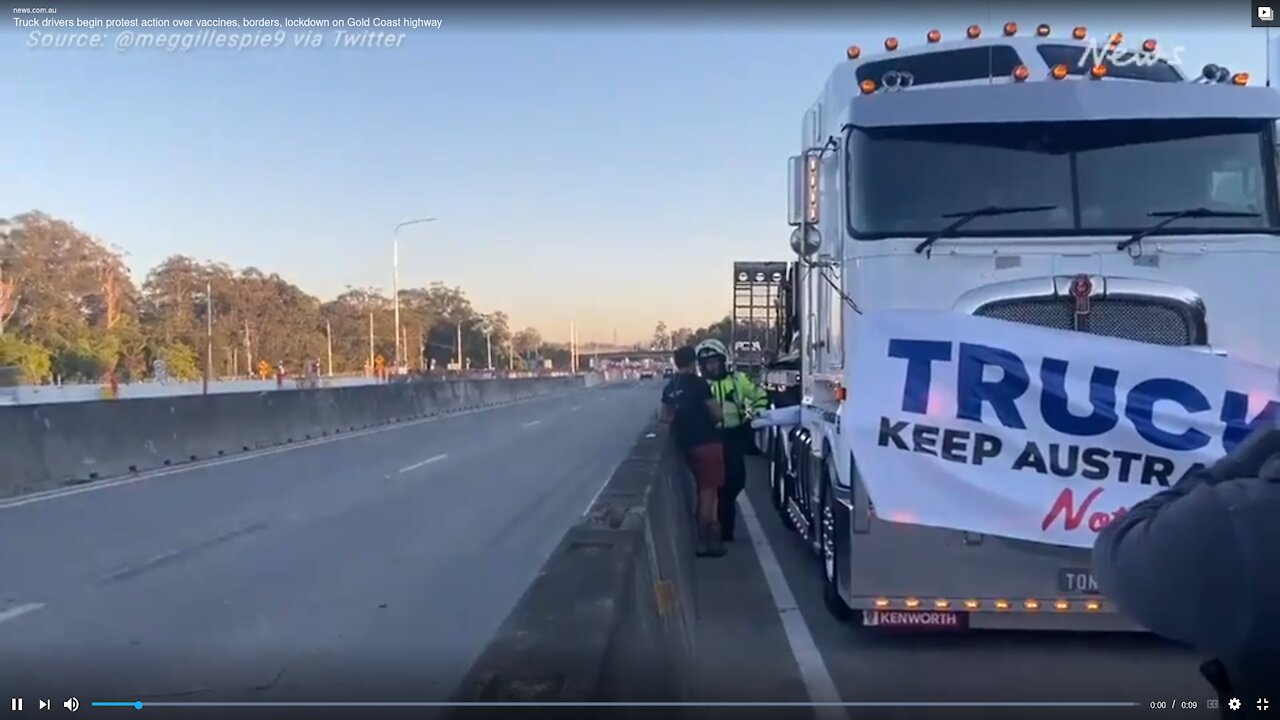 Australian truckers show the way. Avoid narcissists & that word! Use localized branding! Sweden