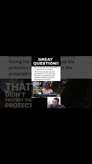 Still One Of The Greatest Question Of the Pandemic!!🔥🔥