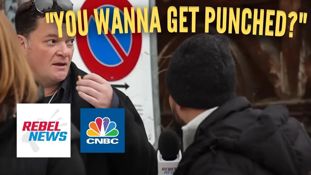 CNBC Vice President Threatens To Punch Reporter For Asking Questions!!