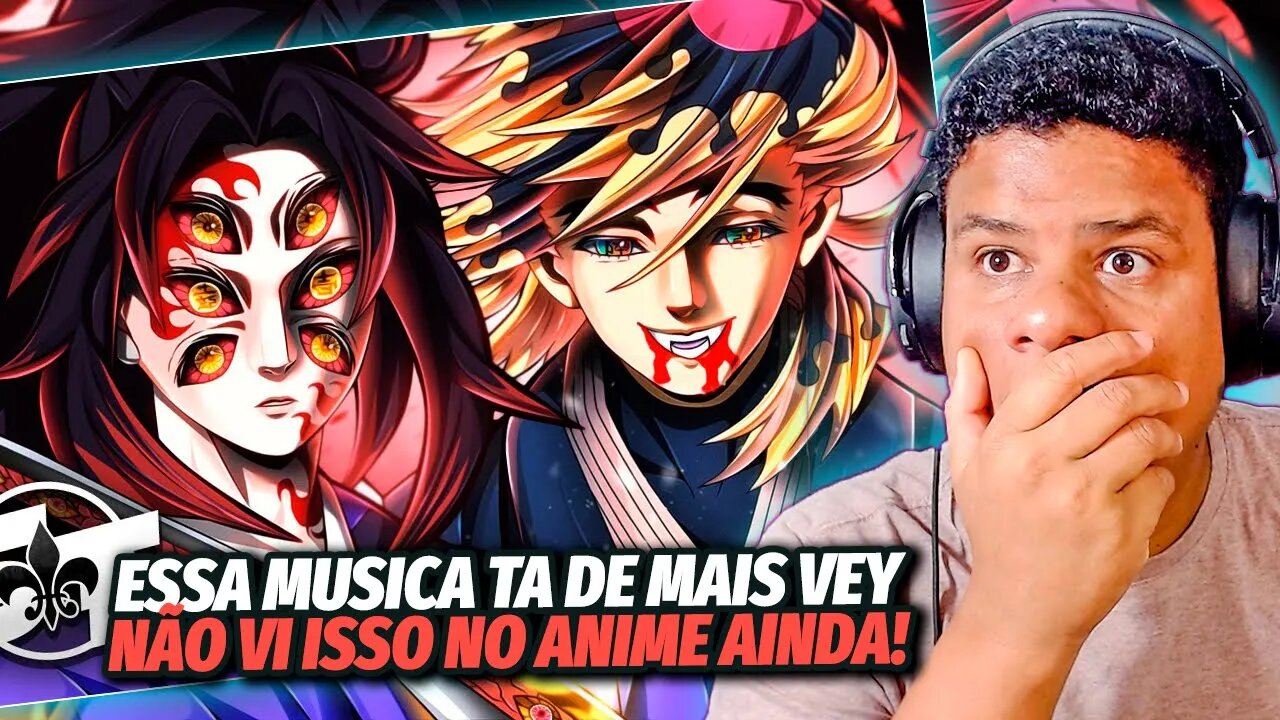 REAGINDO a STYLR KOKUSHIBO e DOUMA | LUAS DE SANGUE | React Anime Pro