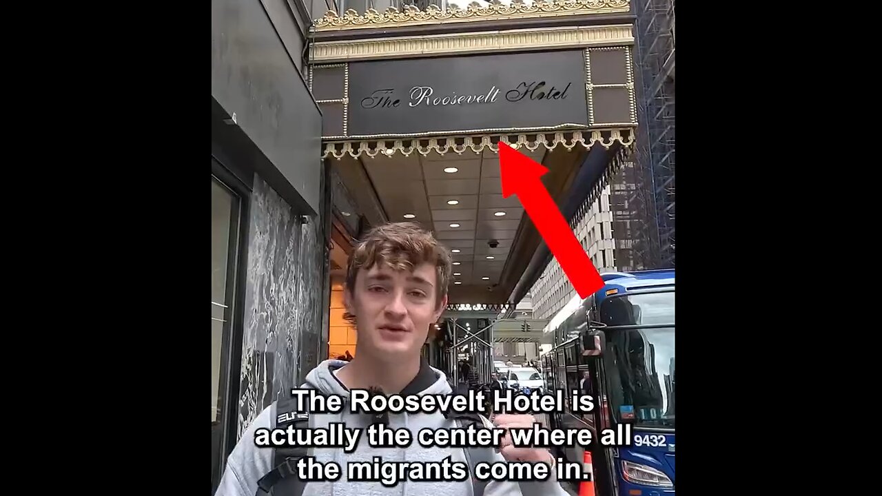 The Roosevelt Hotel Is The Invader Welcoming Center in NYC