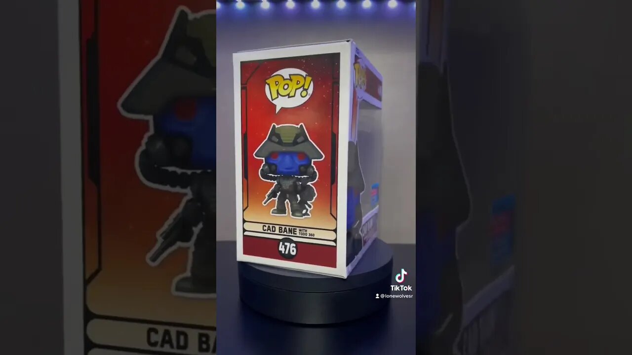 Funko Pop Star Wars N* 476 ⚡️ Cad Bane With Todo 360 Funko Exclusive 2021 Fall Convention Limited