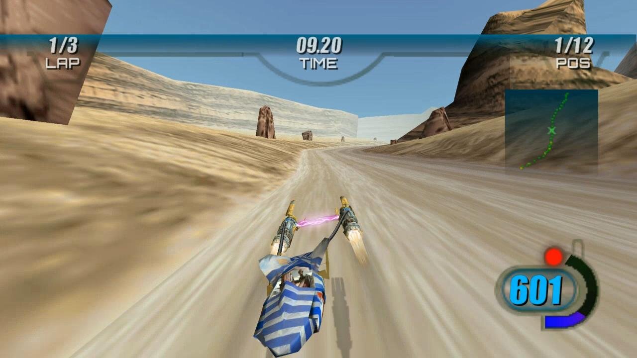 STAR WARS Episode I: Racer - Part 1 - Intro And The Boonta Training Course