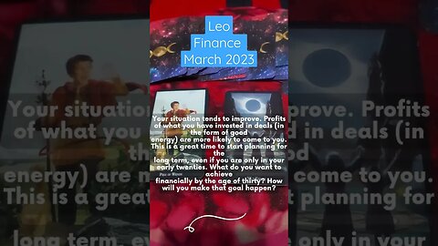 Leo Finance March 2023 #tarot #finance #leo