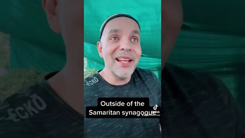 Outside a Samaritan Synagogue