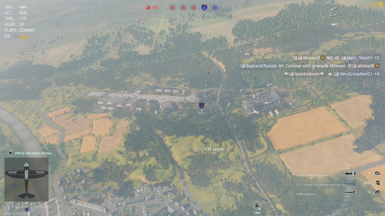 Ai questions it all while getting hundreds of kills in an invisible p 47 (not clickbait) | Enlisted