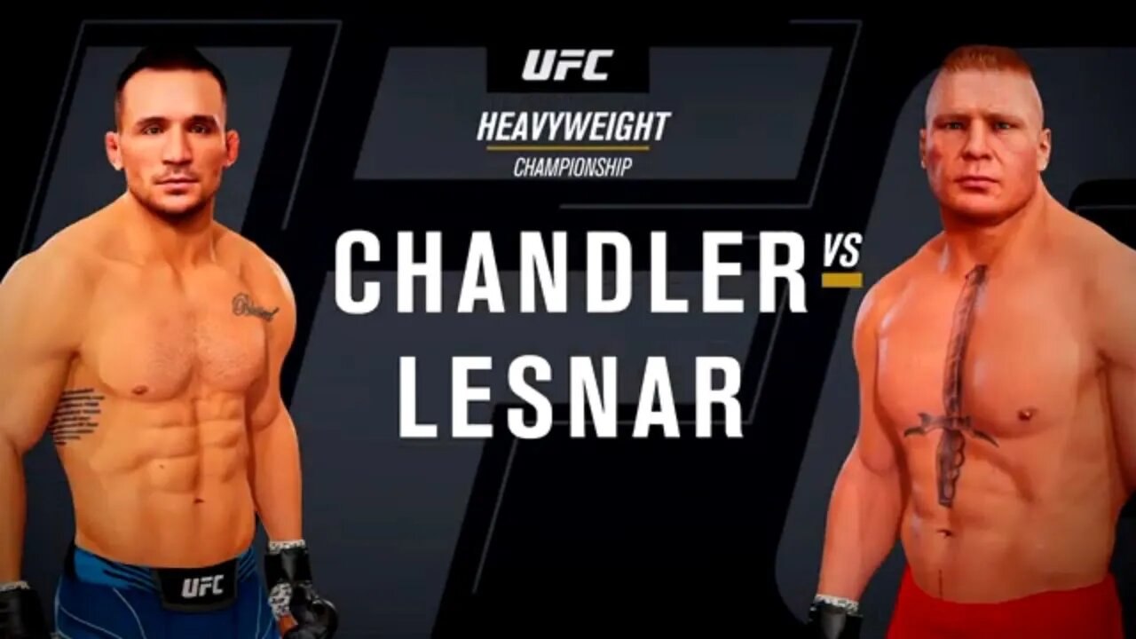 EA Sports UFC 4 Gameplay Brock Lesnar vs Michael Chandler