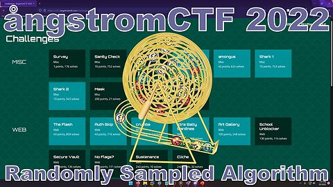 angstromCTF 2022: Randomly Sampled Algorithm
