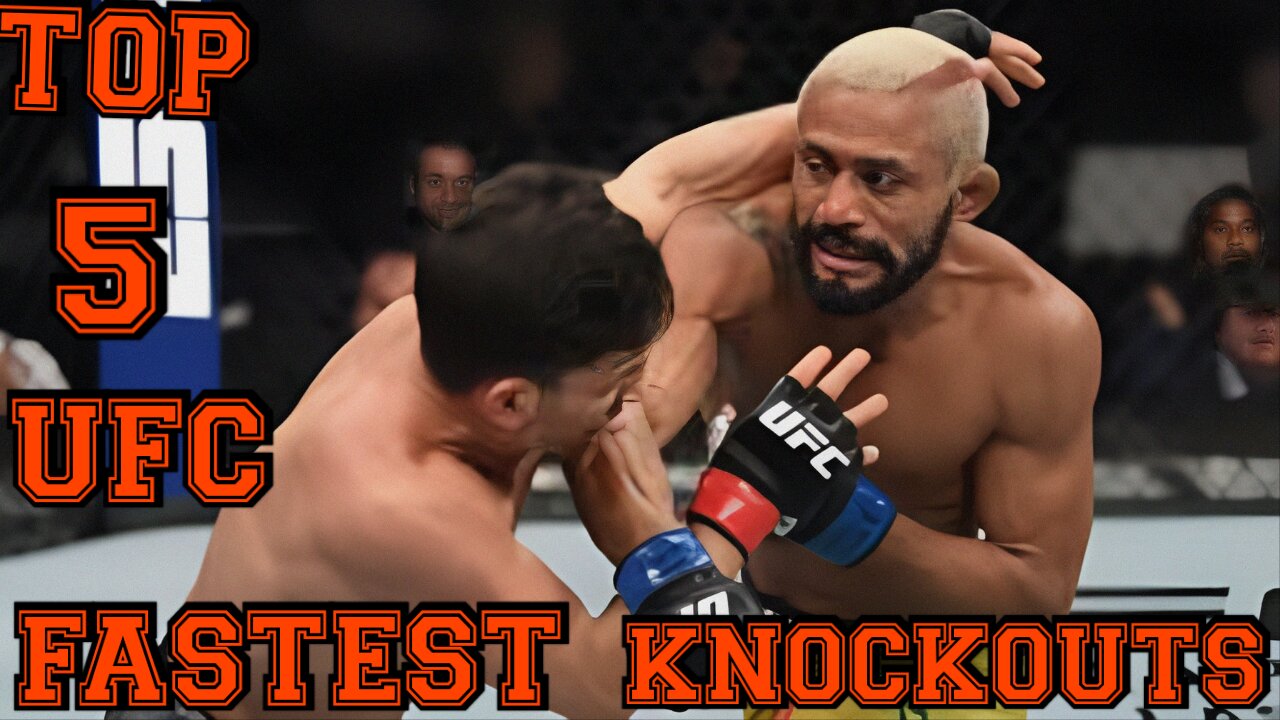 Top 5 UFC fastest knockout of all time #ufc#mma