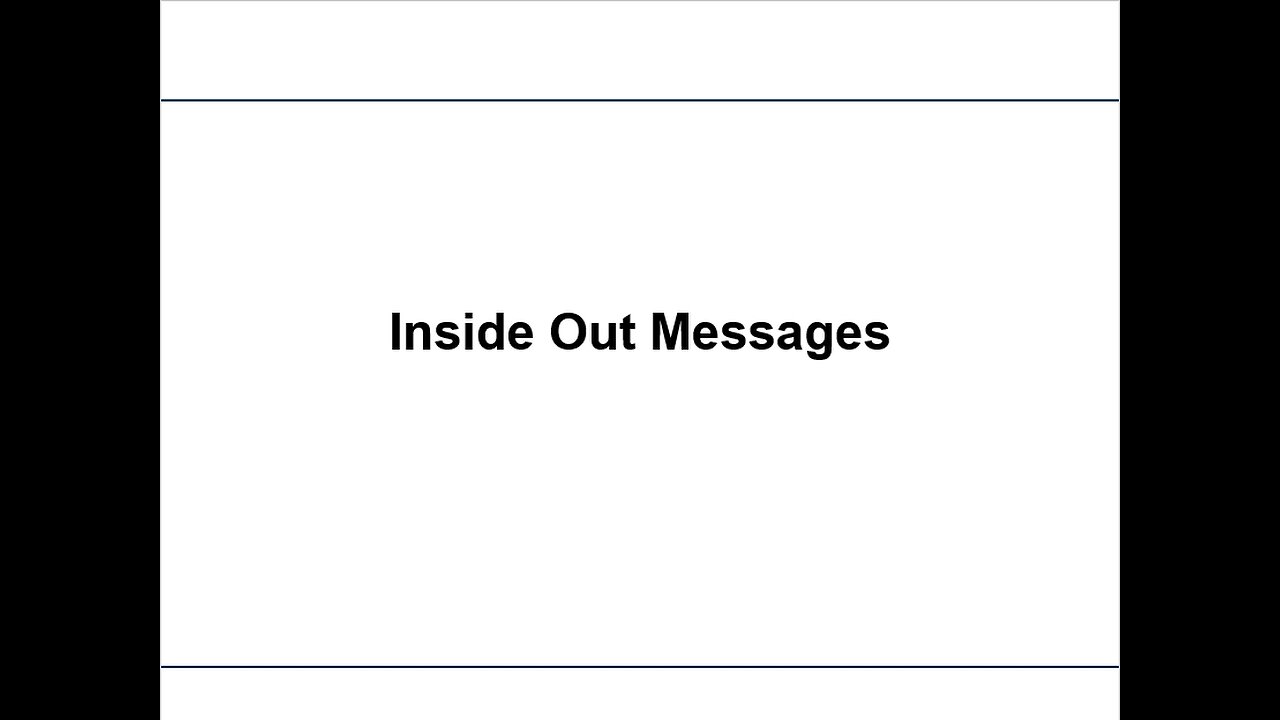 Inside Out Messages