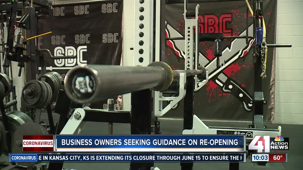 Business owners seek guidance on re-opening