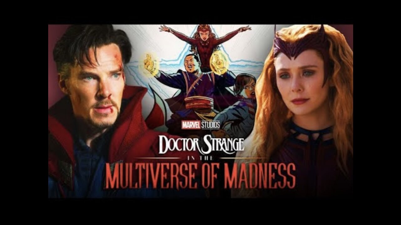 Doctor strange in the multiverse of madness trailer 2022 Marvel