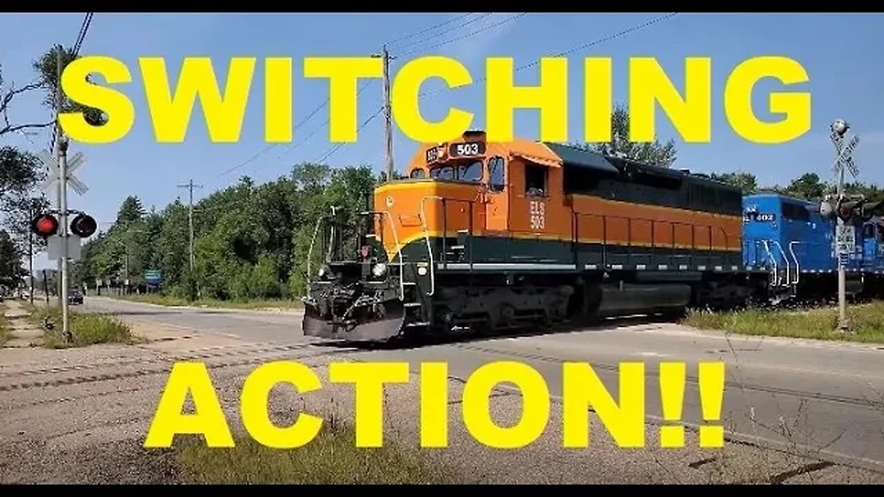 How This Railroad Switches A North Facing Spur On A Southbound Train... #trains | Jason Asselin