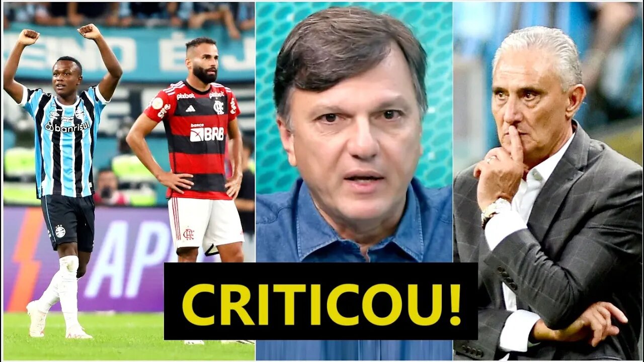 "ISSO É VERGONHOSO e ACONTECEU DE NOVO! O Flamengo..." Mauro Cezar CRITICA DERROTA para o Grêmio!