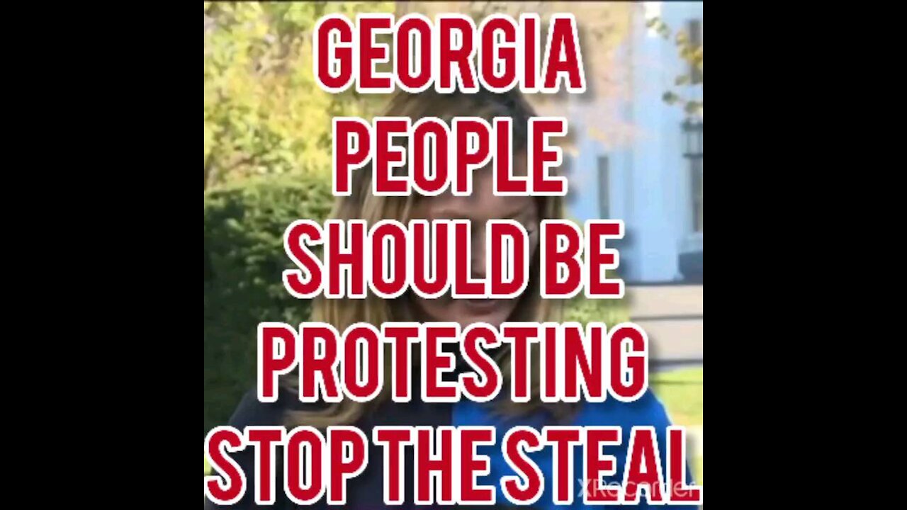 GEORGIA STOP THE STEAL!