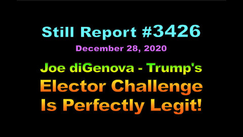 Joe diGenova - Trump's Challenge Is Perfectly Legit, 3426