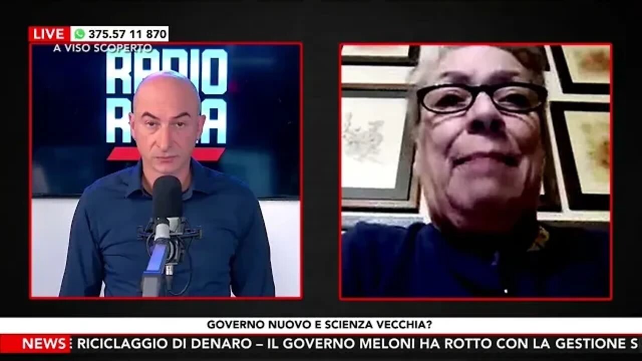 Ornella Mariani Le regole del gioco 13^ punt. ospite a RadioRoma. GOVERNO NUOVO SCIENZA VECCHIA?