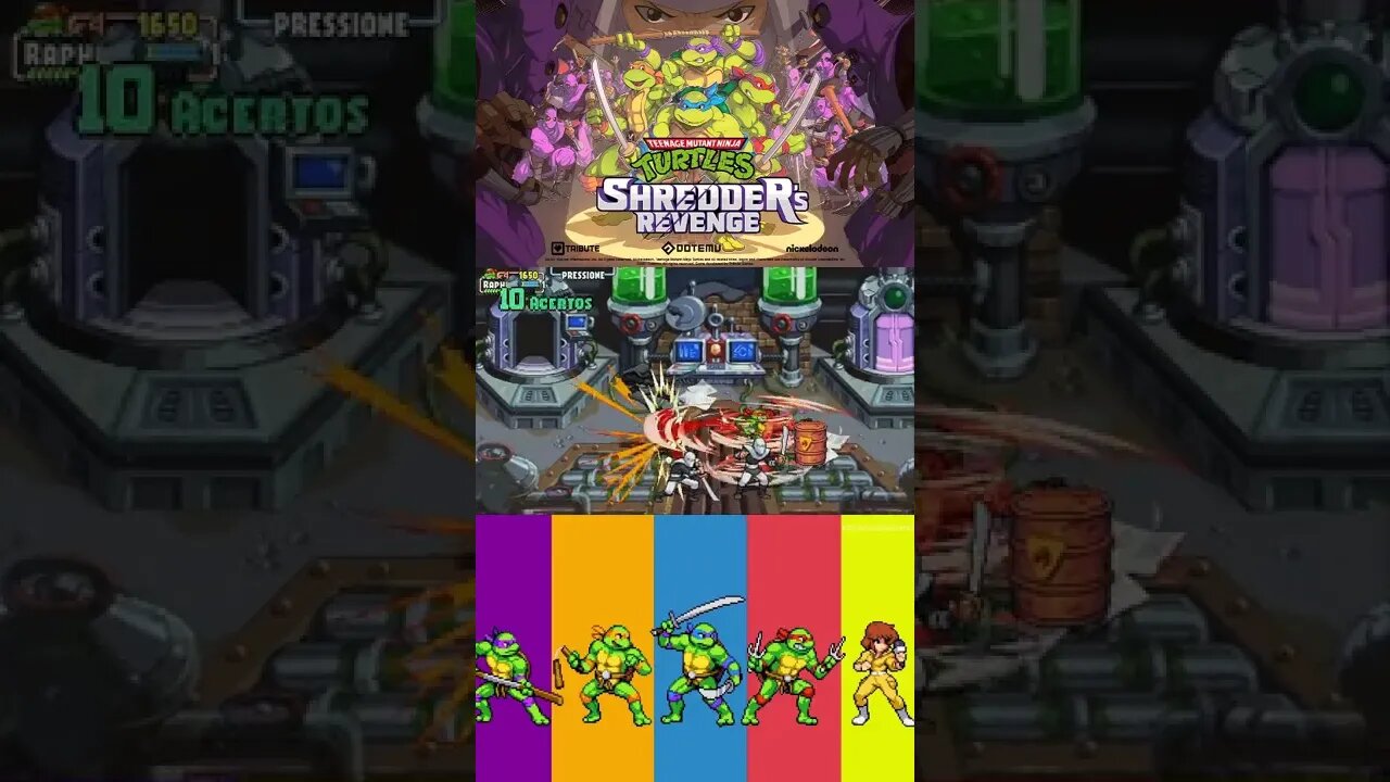 ✅TARTARUGAS NINJAS CORTES #70 - FASE 12