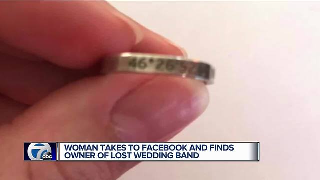 Wedding band lost at Maple Beach found thanks to Facebook