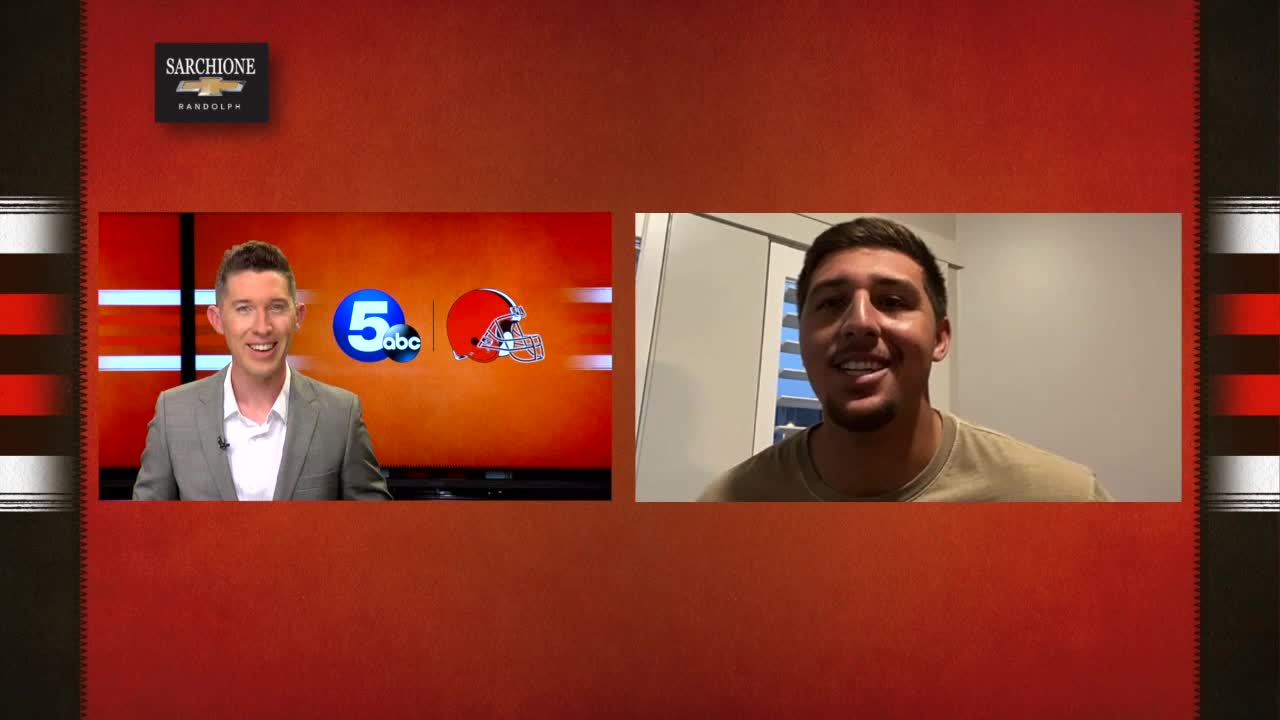 Hangin' With Hoop: Browns TE Austin Hooper talks about 4-1 record, big catches, Steelers rivalry