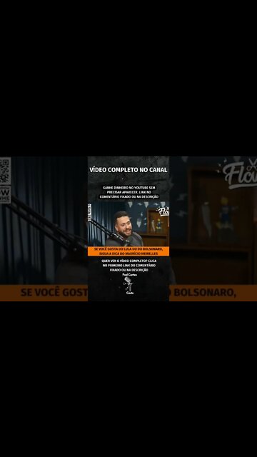 SUGESTÃO DO MAURÍCIO MEIRELLES #shorts #mauriciomeirelles #lula #bolsonaro #segundoturno #votação