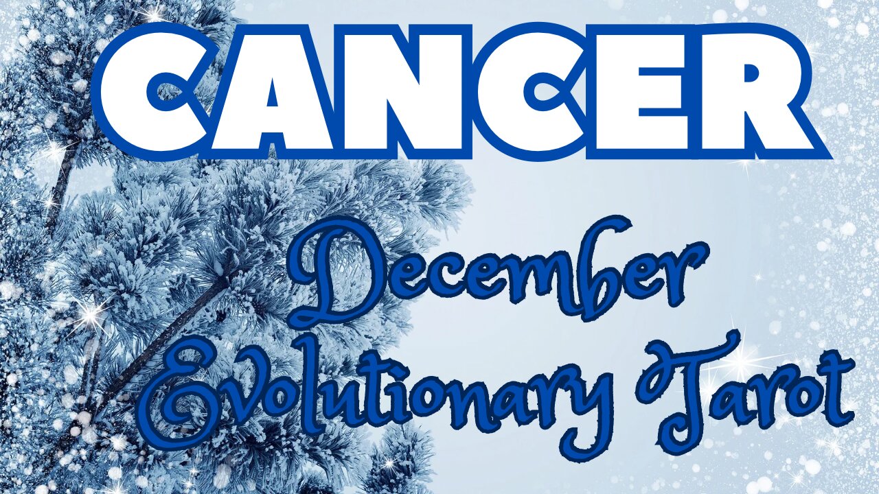 Cancer ♋️ - Get those chains off! December 23 Evolutionary tarot reading #cancer #tarotary #tarot