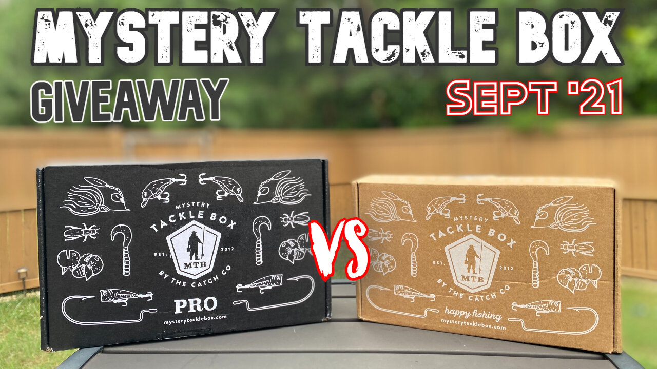 Mystery Tackle Box - Giveaway - LIVE Unboxing