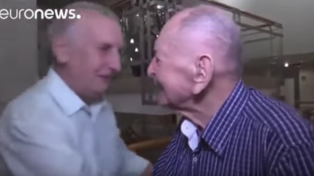 102 Year Old Holocaust Survivor Meets His Only Living Relative for the 1st Time