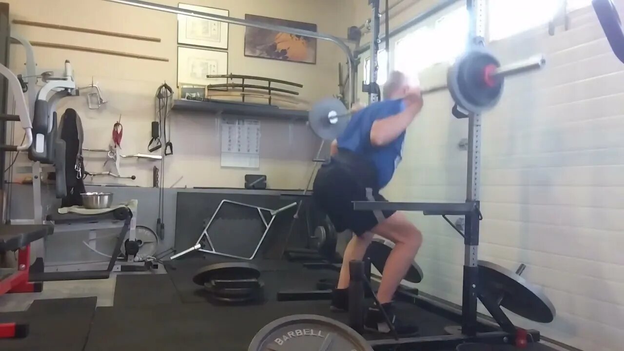 May 17, 2022 weighted hypers, deadlifts, bench, squats, pullups